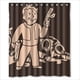 thumbnail image 1 of Cortina de ducha de Vault Boy Fallout, juego de cortinas de baño con ganchos, tamaño 60 x 72 pulgadas, 1 of 3