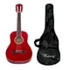thumbnail image 3 of Guitarra Acustica Roja con Funda para Niño Mercury MCG 30, 3 of 3