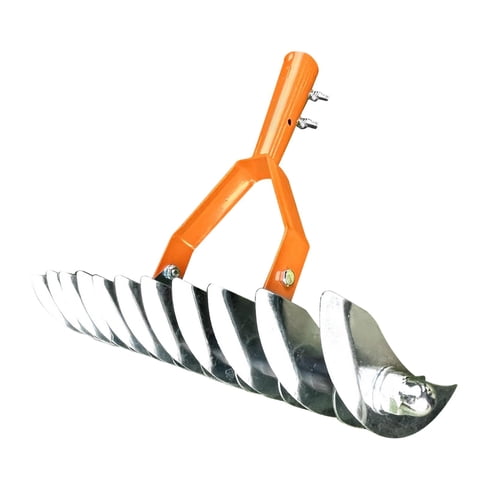 Magideal - Rastrillo Escarificador De Césped, Herramienta Para El Cuidado Del Césped, Peines Versátiles, Rastrillo Escarificador De Césped Ergonómico Que Afloja Sin Varilla