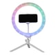 thumbnail image 1 of Aro de Luz Vivitar 12 LED RGB Trapode Ajustable Celular, 1 of 3