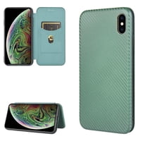 Funda Flip Para Foxdock Iphone X/Xs - Funda Magnética De Negocios, Funda Protectora Delgada