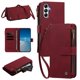 thumbnail image 5 of Cartera Samsung Galaxy A35 5G con Cremallera y Ranuras, Rojo, 5 of 6