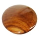 thumbnail image 2 of Tapa De Volante Central De Barco De Madera De Teca De 2-1/2 Pulgadas Para Ruedas De Acero De Barco, 2 of 5