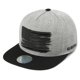 thumbnail image 1 of Gorra de Béisbol Flipper 3D Brillante con Bandera de EE.UU. Snapback Gris, 1 of 8