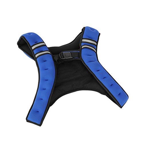 Chaleco con peso Tone Fitness HHWV-TN012 5.4 kg azul
