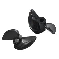 Magideal - Hélices De Barco Rc Subacuáticas, 2 Piezas, Eje De 3Mm, Hélices Fuera De Borda, Accesorios, Piezas De Repuesto , 30Mmx3Cm