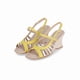 thumbnail image 1 of Sandalia Luciana Dorado/Limón Piccadilly, 1 of 4