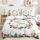 thumbnail image 2 of Plant Magic Mushroom Quilt Duvet Cover Set Children Bed Linen Comforter Cover3-Piece Bedding Set, 2 of 5