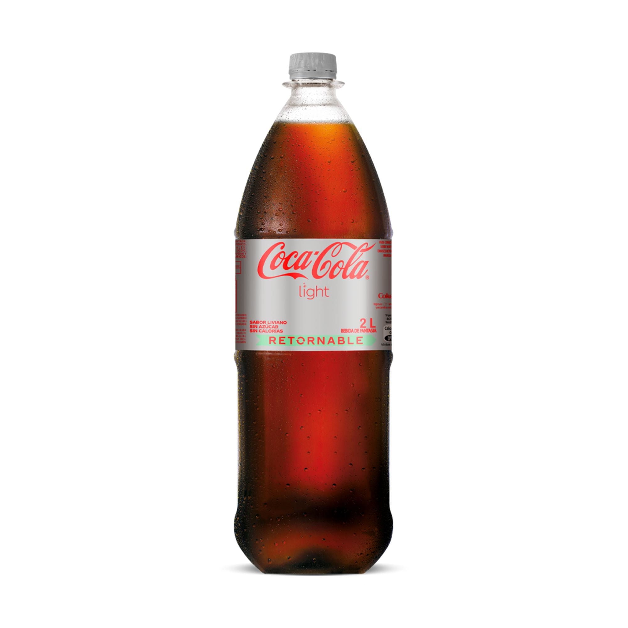 Bebida Light Botella Retornable 2 L Coca-Cola