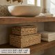 thumbnail image 5 of Cajas decorativas de almacenamiento ZICOTO, set de 2 cestas de mimbre, 5 of 9