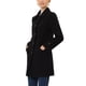 thumbnail image 4 of INSPIRE CHIC Abrigo de Invierno para Mujer con Cuello Peter Pan, Corte en Línea A, Largo hasta el Muslo, con Botonadura Simple, Talla XS, Color Negro, 4 of 8