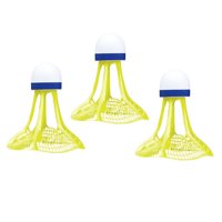 Ioensy - 3X Bádminton A Prueba De Viento Ligero Para Todos Los Niveles Jugadores Playas Pastizales Amarillo