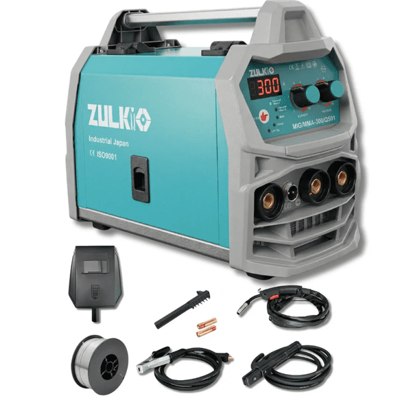 Soldadora Inverter Sinergica Mig Tig Arco 300 Amp + Alambre