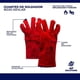 thumbnail image 4 of Guante Soldador Rojo/forro Kevlar, 4 of 6