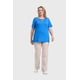 thumbnail image 4 of Polera Mujer Escote Recogido Azul, 4 of 4