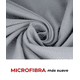thumbnail image 2 of Toalla microfibra set 3 fitnics secado rapido con estuche viaje color gris, 2 of 3