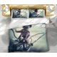 thumbnail image 2 of Invad-e on Tit-an Ere-n Le-i Anime -Soft 3D P-rint-d Duvet- Cover Bedd-ing Set with Comfort-er Cover, 2 of 5