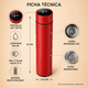 thumbnail image 3 of Termo Agua Caliente Fria Digital Tactil Led 500ml Acero Inoxidable, 3 of 10