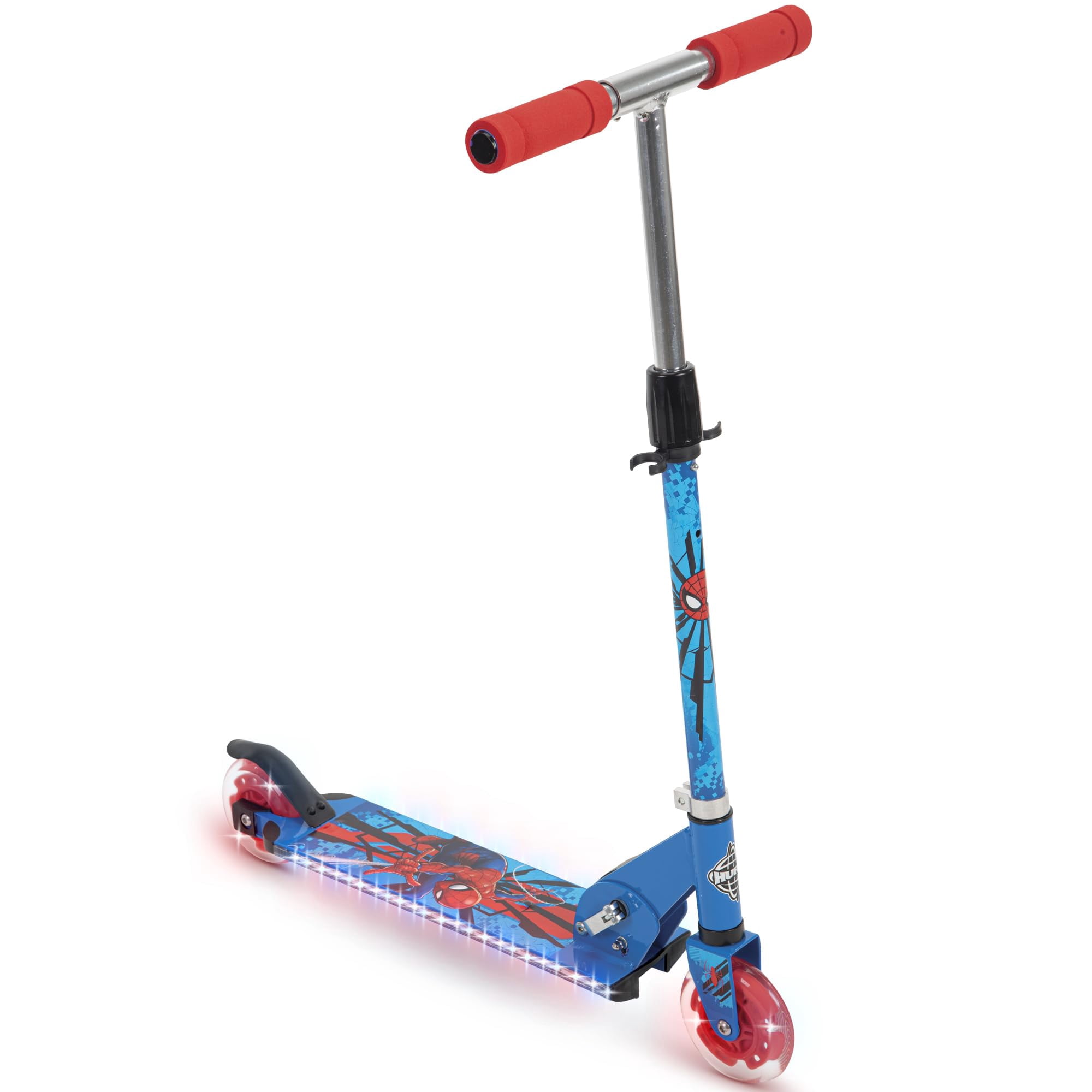 Patinete En Línea Huffy Marvel Spider-man Electro-light Kids