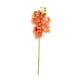 thumbnail image 3 of Flores De Orquídeas, Plantas De Tallo, Decoración Para El Hogar Y La Boda, Flor Artificial De Phalaenopsis Naranja, 3 of 3
