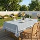 thumbnail image 3 of Mantel EHouseHome 152x366 cm Azul con Encaje Impermeable, 3 of 8