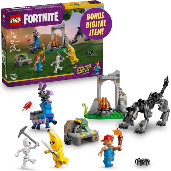 LEGO Fortnite Peely Sparkplug Camp 77075 Set Construcción