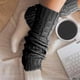 thumbnail image 2 of Calcetines térmicos de lana, calentadores de piernas de punto, calcetines de pelo para mujer, calentadores de piernas, calcetines de moda de otoño e invierno, calentadores de piernas, 2 of 5