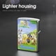 thumbnail image 4 of Baby Looney Tunes-theme Copper Metal Lighter Shell, Premium Replacement Refillable Lighter Case with Durable Metal Construction, Compatible with Zippo and Most Standard Lighter Models, 4 of 6