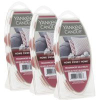 Yankee Candle - Vela Wax Melts Yankee Home Home Sweet Home, 6 Unidades (Paquete De 3)