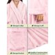thumbnail image 4 of Bata PAVILIA Premium para mujer, felpa, suave y esponjosa, de forro polar sherpa, 4 of 6