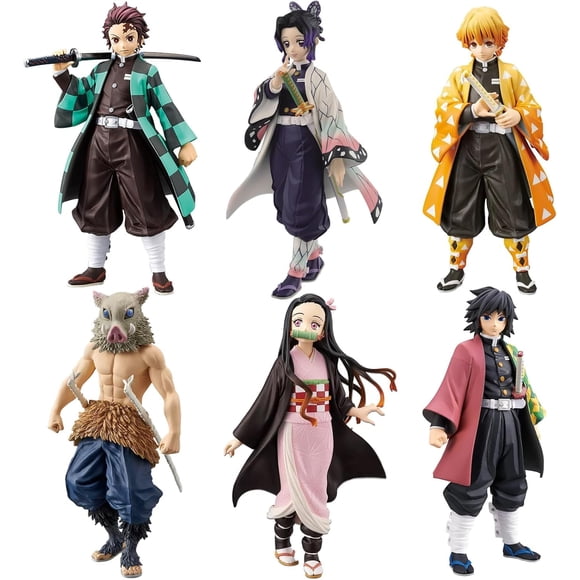 Figuras de anime HLDMYYXGS 18 cm, juego de 6 piezas