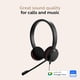 thumbnail image 3 of Auriculares Jabra Evolve 20 Wired (edición 2025) de doble oreja negros, 3 of 6