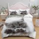 thumbnail image 1 of v2012 Bed Sheets Bedding Sets Red Duvet Quilt Cover Set Comforter Bed Linen Pillowcase King Queen *cm Size Pet Cat Design for Boys Girls 3-Piece Bedding Set (1 Duvet Cover + 2 Pillow Shams) Bed Sheets, 1 of 5