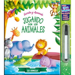 Zig-Zag - Libro Escribo Y Aprendo Jugando Con Los Animales-La Jungla