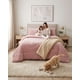 thumbnail image 3 of Cubrecamas Sherpa 2 Plazas Plush Ultra Suave De Lujo, 3 of 6
