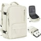 thumbnail image 1 of Mochila De Viaje Cabina Avión Impermeable 40lt Zapatos Usb, beige, Puede separar zonas húmedas y secas, con compartimento independiente para zapatos., 1 of 7