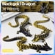 thumbnail image 5 of Figura TXB3DOK 80 cm Dragón 3D Articulado (Negro y Dorado), 5 of 7