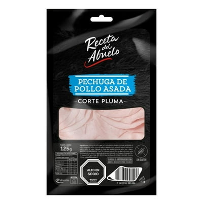 Pechuga Pollo Asada Corte Pluma 125 G Receta Del Abuelo