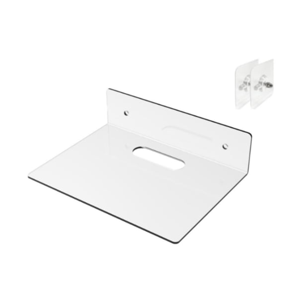 Estante De Almacenamiento De Pared Transparente Para Decoración Del Hogar Y Dormitorio, 20 Cm