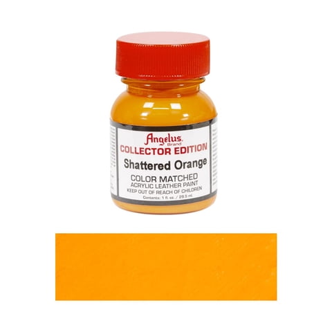 Pintura Para Cuero Angelus Collector Edition Shattered Orange 30 Ml