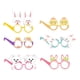 thumbnail image 5 of 6 Piezas Marco De Gafas De Pascua Orejas De Conejo De Pascua Huevos Anteojos Foto Prop Estilo A, 5 of 5