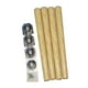 thumbnail image 3 of Patas De Muebles De Madera, Piezas De Repuesto Para Mueble De TV, Cómoda, Mesa De Centro, 4 Uds., 3 of 5