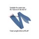 thumbnail image 4 of INSPIRE CHIC Cinturones Obi para Mujer Tallas Grandes Lazo Autoadherente Envolver Ancho Cinturón para Vestidos Azul Denim 37.40-40.16, 4 of 6