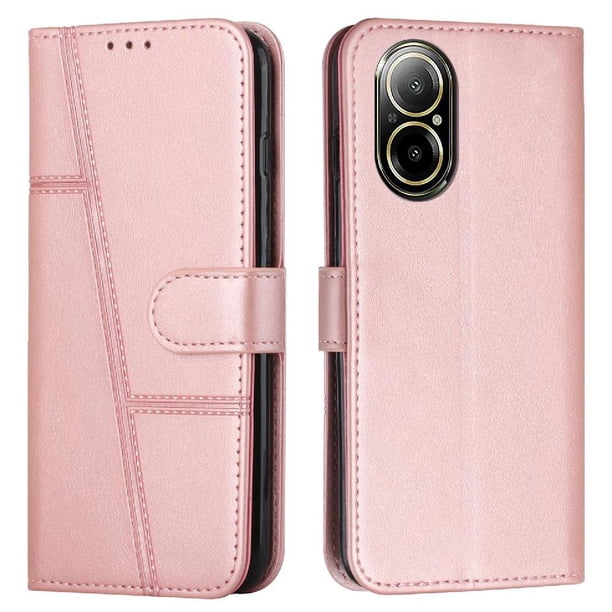 Funda Flip Para Realme C67 4g – Carcasa Delgada Y Resistente A Impactos Con Soporte Para Uso Diario Y Profesional