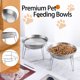 thumbnail image 5 of Tazones para Gato Wellbro 15 cm Acero Inoxidable Elevado, 5 of 6
