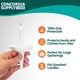 thumbnail image 2 of Soporte para velas Concordia Supply - Pack de 50 con protector contra goteo, 2 of 9