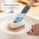 thumbnail image 4 of Cepillo Dispensador De Jabón Para Cocina Con Soporte Y 3 Cabezales - Ideal Para Ollas, Sartenes, Platos Y Limpieza De Baños, 4 of 8