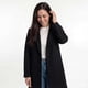 thumbnail image 1 of Abrigo Boulevard Mujer Negro Talla XL, 1 of 3