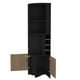 thumbnail image 2 of Bar Esquinero 8 Botelleros Y Portacopas Fm-011n - Negro, 2 of 7