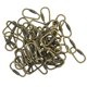 thumbnail image 5 of 50Pack Milti-funcional Tornillo de cierre de cierre Llavero DIY Bolsa Parte 25x15mm, 5 of 5